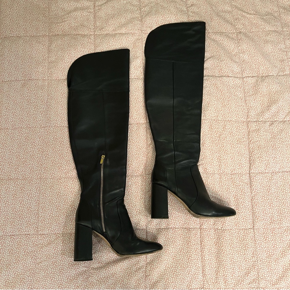 Joie Lalana Over the Knee Tall Black Boots